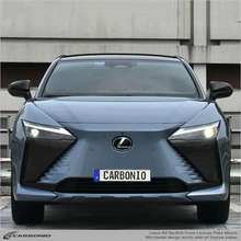 Load image into Gallery viewer, Carbonio No-Drill Front License Plate Mount - Lexus RZ 450e 2025-2027