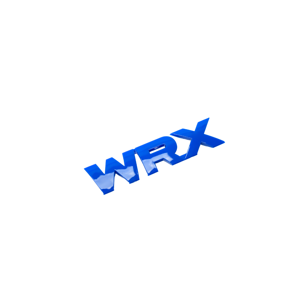 Racing Art WRX Grille Emblem w/ Multiple Color Available - Subaru WRX Models