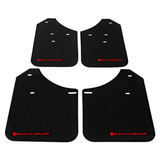 Rally Armor Basic Black Mud Flap w/ Red Logo - Subaru Impreza / WRX / STi 2002-2007