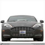 Carbonio No-Drill Front License Plate Mount - Aston Martin Rapide 2010-2020