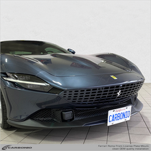 Load image into Gallery viewer, Carbonio No-Drill Front License Plate Mount - Ferrari Roma 2020-2026