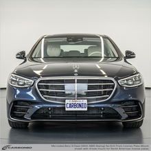 Load image into Gallery viewer, Carbonio No-Drill Front License Plate Mount - Mercedes S-Class 2021-2026