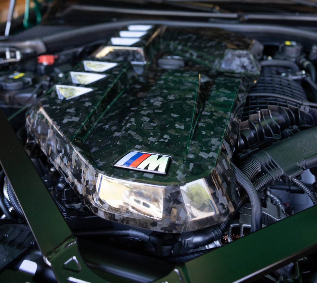 ARM Motorsports Forged Carbon Fiber Engine Cover - BMW M3 / M4 (Incl. xDrive; G8x) 2021-2026