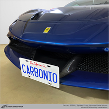 Load image into Gallery viewer, Carbonio No-Drill Front License Plate Mount - Ferrari SF90 2020-2026