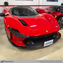 Load image into Gallery viewer, Carbonio No-Drill Front License Plate Mount - Ferrari Daytona SP3 2024-2026