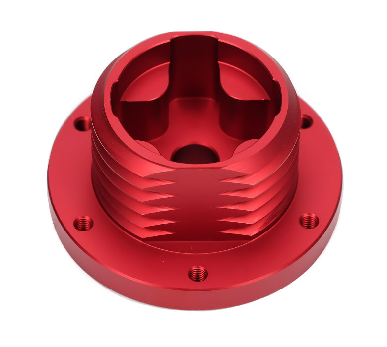 NRG Red Thrustmaster Short Hub Adapter - Thrustmaster TX, T300, T500, TS-PC, TS-XW