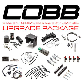 Cobb Stg 1 to NexGen Stg 2+ Flex Fuel Power Package (Black) - Subaru STi 2008-2014