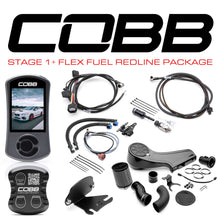 Load image into Gallery viewer, Cobb Stage 1+ CAN Flex Fuel Redline Carbon Fiber Power Package - Subaru WRX 2018-2021