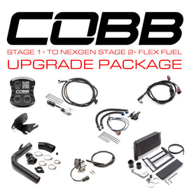 Cobb Stage 1+ to NexGen Stage 2 + CAN Flex Fuel Power Package [Black] - Subaru WRX 2015-2017