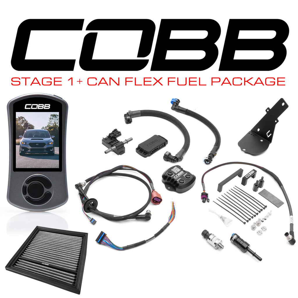 Cobb Stage 1+ CAN Flex Fuel Power Package - Subaru WRX 2022-2024