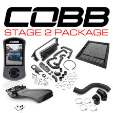 Load image into Gallery viewer, Cobb Stage 2 Power Package w/ Black FMIC - Subaru WRX 2022-2024