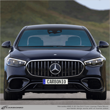 Load image into Gallery viewer, Carbonio No-Drill Front License Plate Mount - Mercedes S63 AMG E Performance 2024-2026