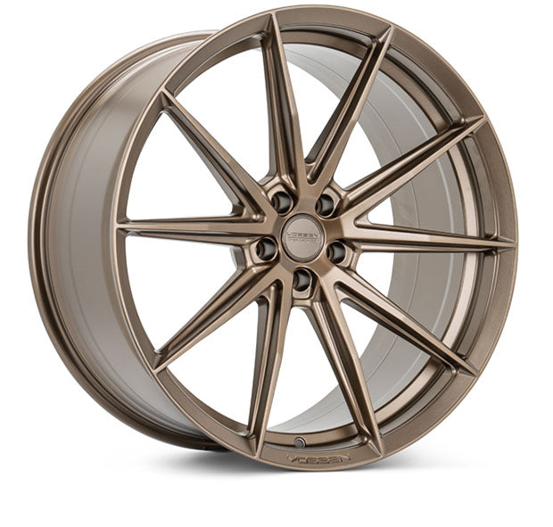 Vossen HFX-2 Hybrid Forged X Deep Satin Bronze Wheel - 6x135.0 22x9.5 +25
