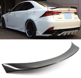 Invoke Concepts Carbon Fiber Trunk Spoiler - Lexus IS 2014-2020
