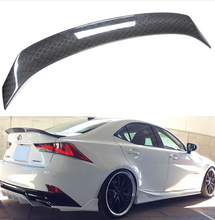 Load image into Gallery viewer, Invoke Concepts Carbon Fiber Trunk Spoiler - Lexus IS 2014-2020