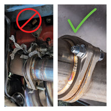 Load image into Gallery viewer, Overtake Downpipe to Catback 3in Gasket 2X THICK - Subaru Models w/ 3&quot; Exhaust