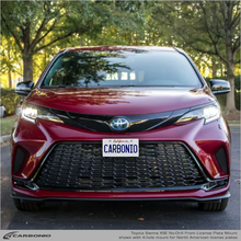 Load image into Gallery viewer, Carbonio No-Drill Front License Plate Mount - Toyota Sienna XSE 2021-2027