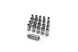 ISR Performance Steel 50mm Open Ended Silver Lug Nuts M12x1.25 - Universal