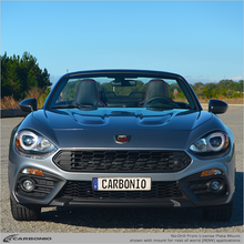 Load image into Gallery viewer, Carbonio No-Drill Front License Plate Mount - Fiat 124 Spider 2016-2021