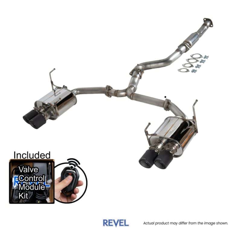 Revel Medallion Touring Premier Carbon Tip Catback Exhaust - Subaru WRX / STi 2015-2021