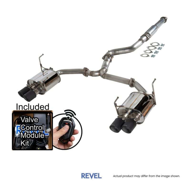 Revel Medallion Touring Premier Carbon Tip Catback Exhaust - Subaru WRX 2022+