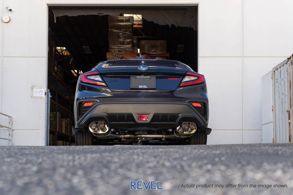 Revel Medallion Touring Premier Carbon Tip Catback Exhaust - Subaru WRX 2022+