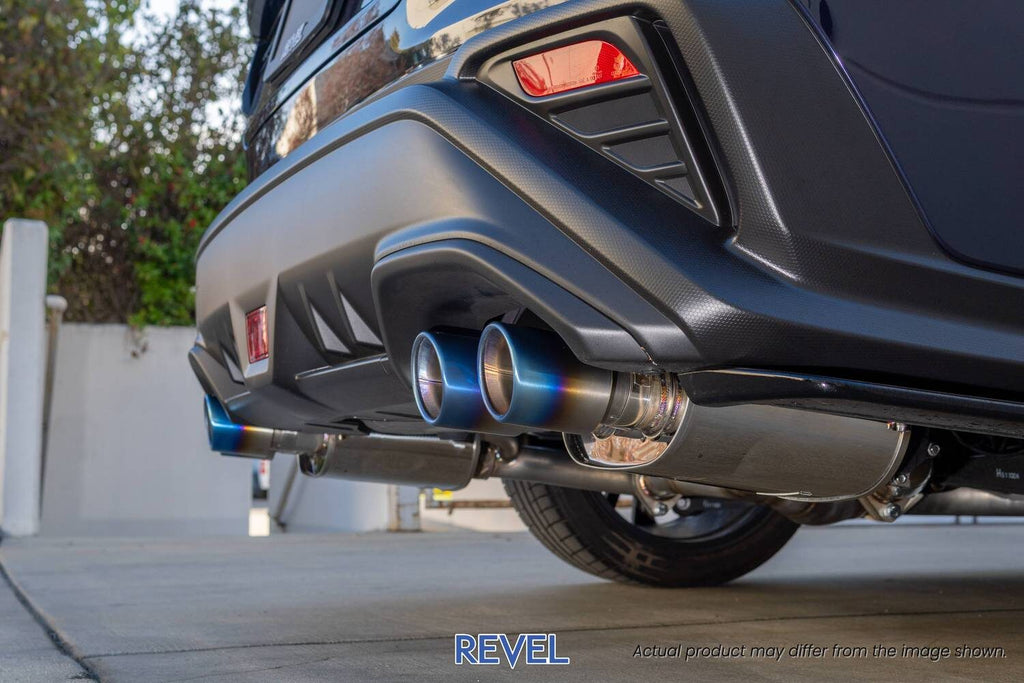 Revel Medallion Touring Premier Titanium Catback Exhaust - Subaru WRX 2022+