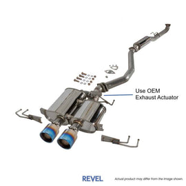 Revel Medallion Touring Premier Titanium Catback Exhaust - Honda Civic Type-R FL5 2023+