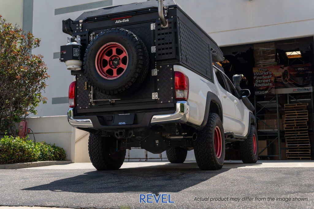 Revel 3" Medallion Trail Hart Catback Exhaust w/ Gunmetal Tips - Toyota Tacoma V6 (Double Cab 5' Bed) 2016-2023