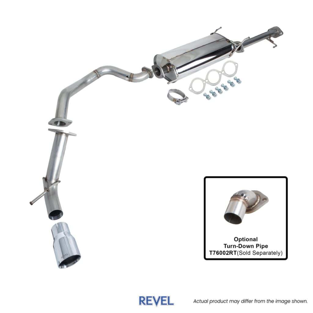 Revel 2.5" Medallion Trail Hart Catback Exhaust w/ Silver Tip - Toyota 4Runner 2010-2024