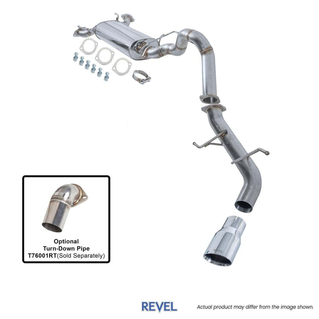 Revel 3" Medallion Trail Hart Catback Exhaust w/ Silver Tip - Toyota Land Cruiser J200 2008-2021