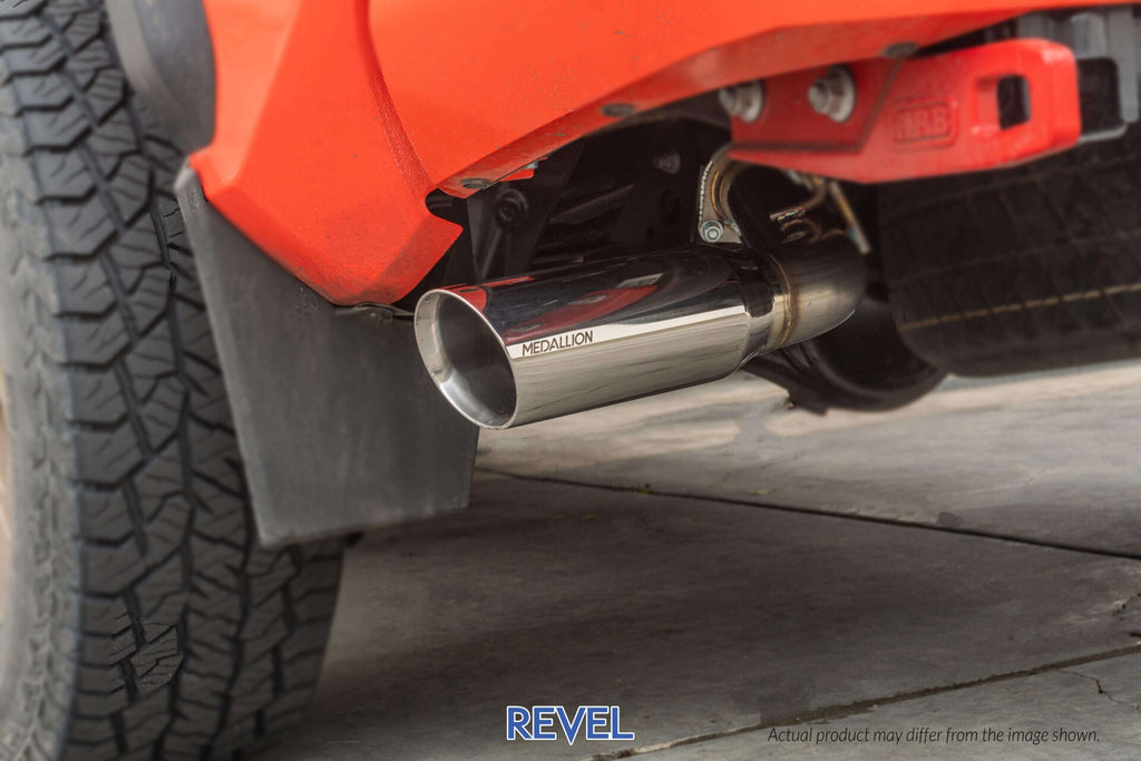 Revel Medallion Trail Hart 3in Catback Exhaust System w/ 4in Tip - Toyota Tacoma SR5 / TRD Offroad 2024+