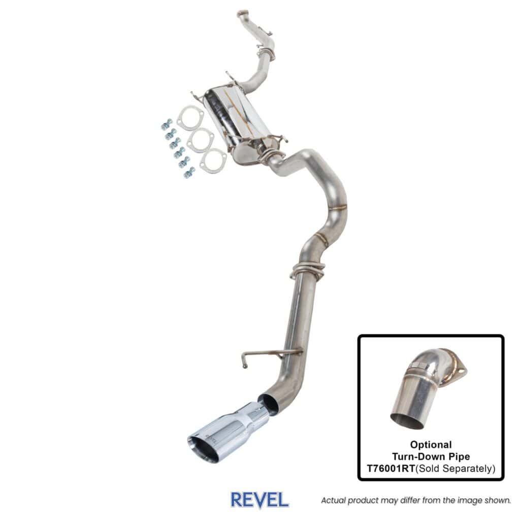 Revel 3" Medallion Trail Hart Catback Exhaust w/ Silver Tip - Toyota Land Cruiser 2024-2026