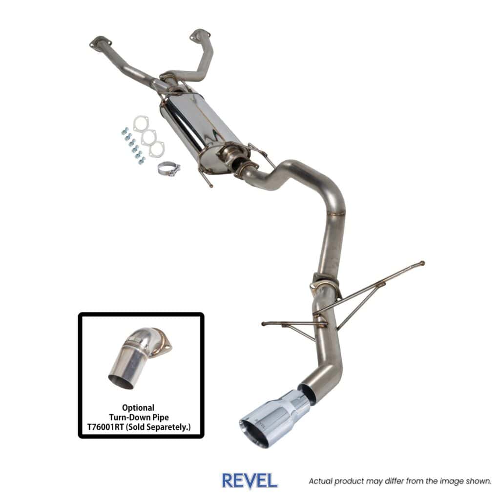 Revel 3" Medallion Trail Hart Catback Exhaust w/ Silver Tip - Toyota Sequoia 2023-2026