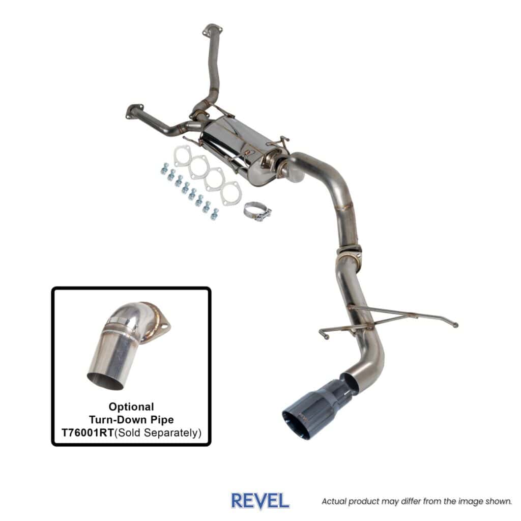 Revel 3" Medallion Trail Hart Catback Exhaust w/ Gunmetal Tip - Lexus GX550 2024-2026