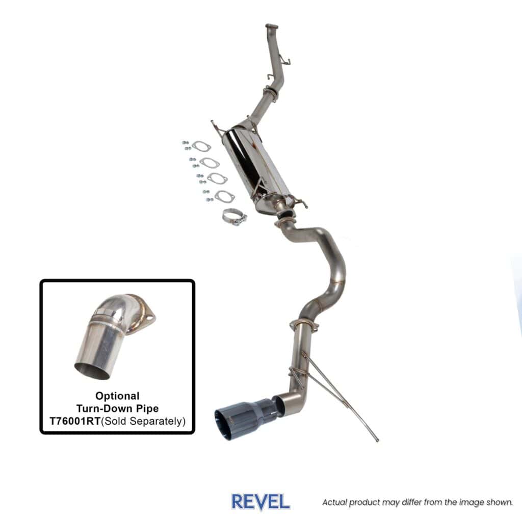 Revel 3" Medallion Trail Hart Catback Exhaust w/ Gunmetal Tip - Toyota 4Runner 2025+