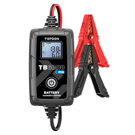 TOPDON TB6000 PRO 2-in-1 6A Battery Charger & Battery Tester w/ App
