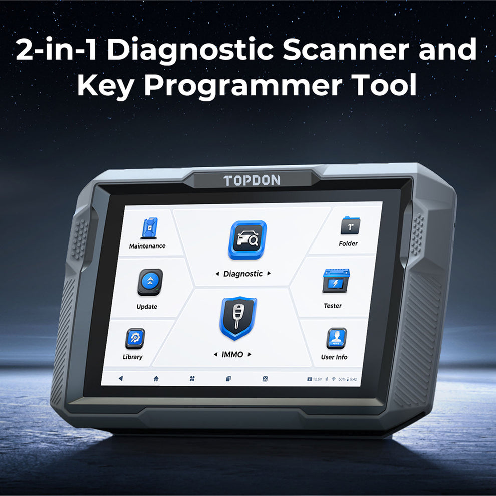 TOPDON UltraDiag 8" Scan Tool & Key Programming w/Bi-Directional Controls