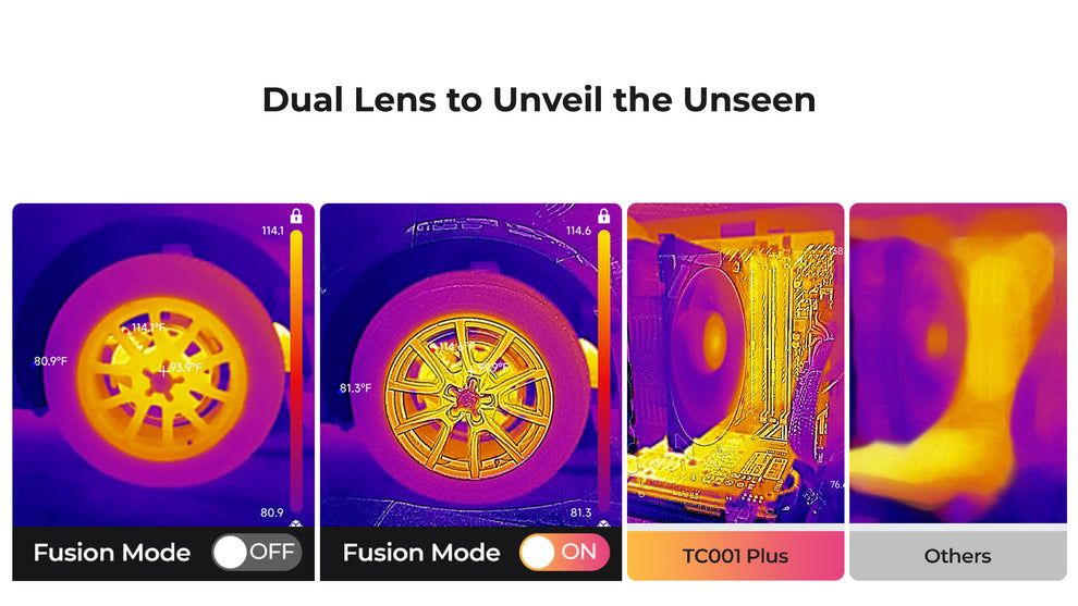 TOPDON TC001 PLUS Dual-Lens Thermal Imaging Camera for Android & Windows