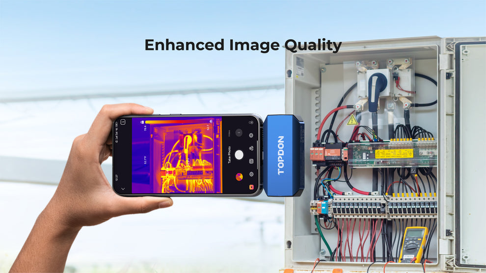 TOPDON TC001 PLUS Dual-Lens Thermal Imaging Camera for Android & Windows