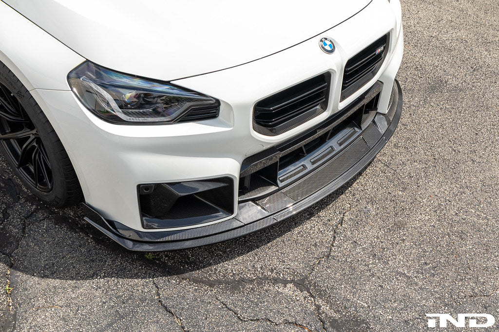 TREVORA TR87 Track Pre-Preg Carbon Fibre Front Splitter - BMW M2 (G87) 2023+