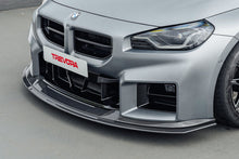 Load image into Gallery viewer, TREVORA TR87 Track Pre-Preg Carbon Fibre Front Splitter - BMW M2 (G87) 2023+
