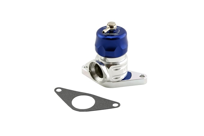 Turbosmart Plumb Black Bypass Valve [Blue] - Subaru WRX 2002-2007 / STi 2004-2021