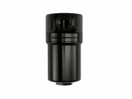 Turbosmart 10um 8AN Black Fuel Filter Canister - Universal