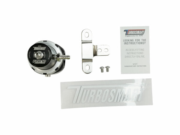 Turbosmart FPR10 Pro-Lite Black Fuel Pressure Regulator - Universal