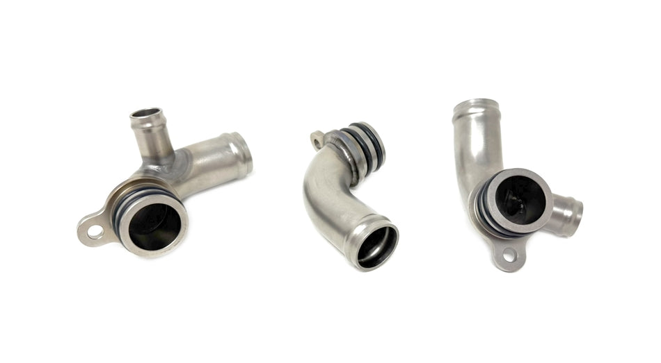 Torque Solution Engine Coolant Pipe Kit - Porsche 997 Turbo 2007-2009 / GT2 2008-2009 / GT2RS 2010-2011