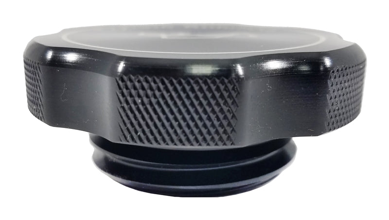 Torque Solution Billet Oil Cap [Black] - Subaru Models 1989+