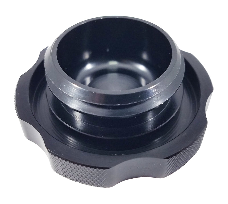 Torque Solution Billet Oil Cap [Black] - Subaru Models 1989+