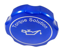 Load image into Gallery viewer, Torque Solution Billet Oil Cap [Blue] - Subaru Models 1989+