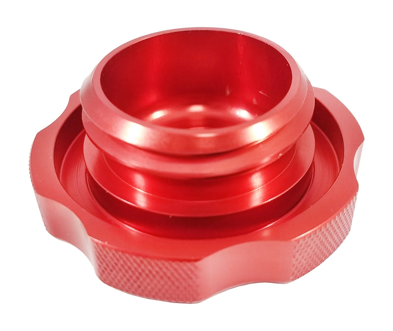 Torque Solution Billet Oil Cap [Red] - Subaru Models 1989+